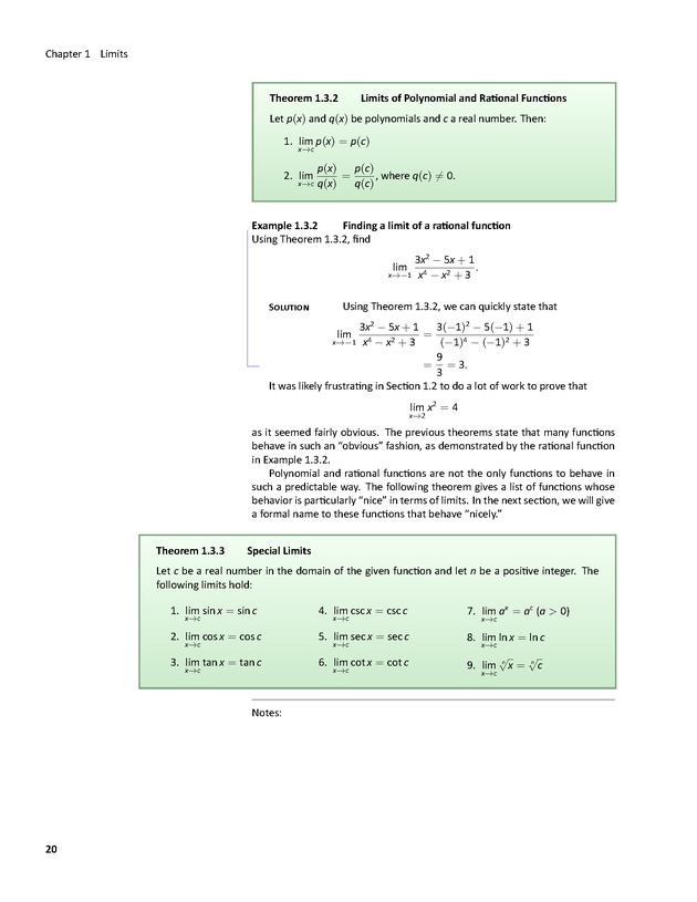 APEX Calculus - Page 20